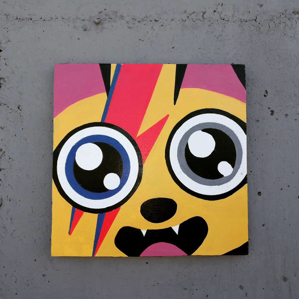 Supacat Street Art Strasbourg - Piece of SUPA #1