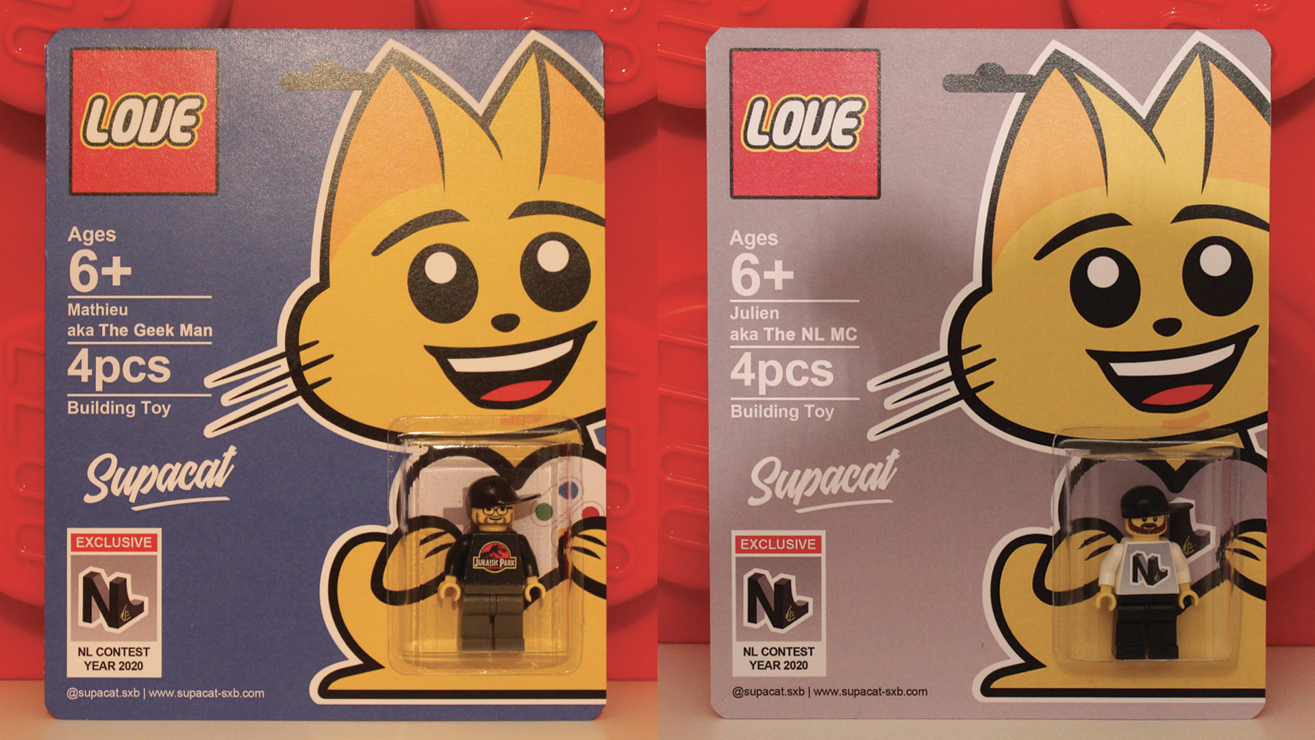 Supacat Street Art Strasbourg - Supacat Lego Figurines