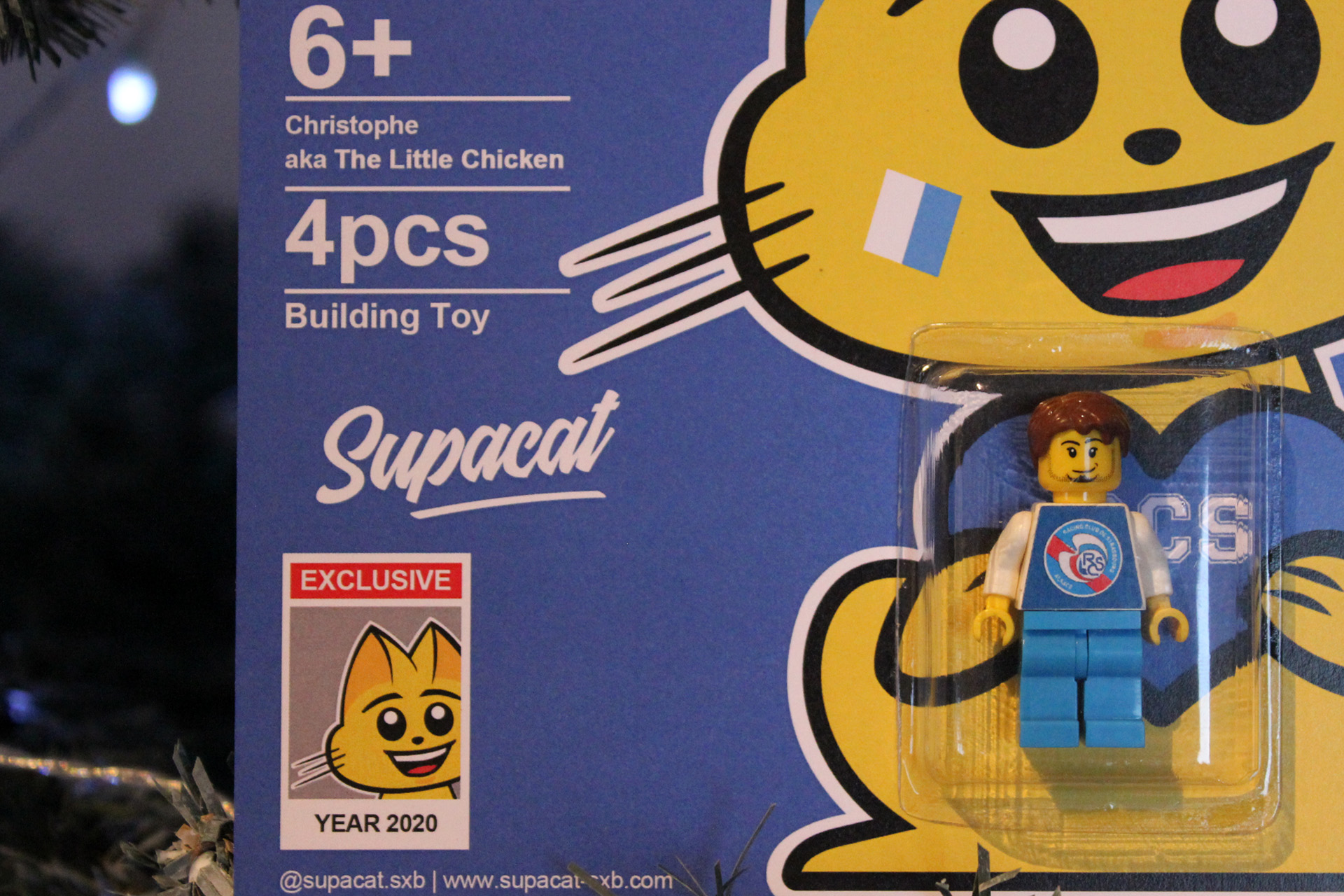Supacat Street Art Strasbourg - Supacat Lego Figurines RCS