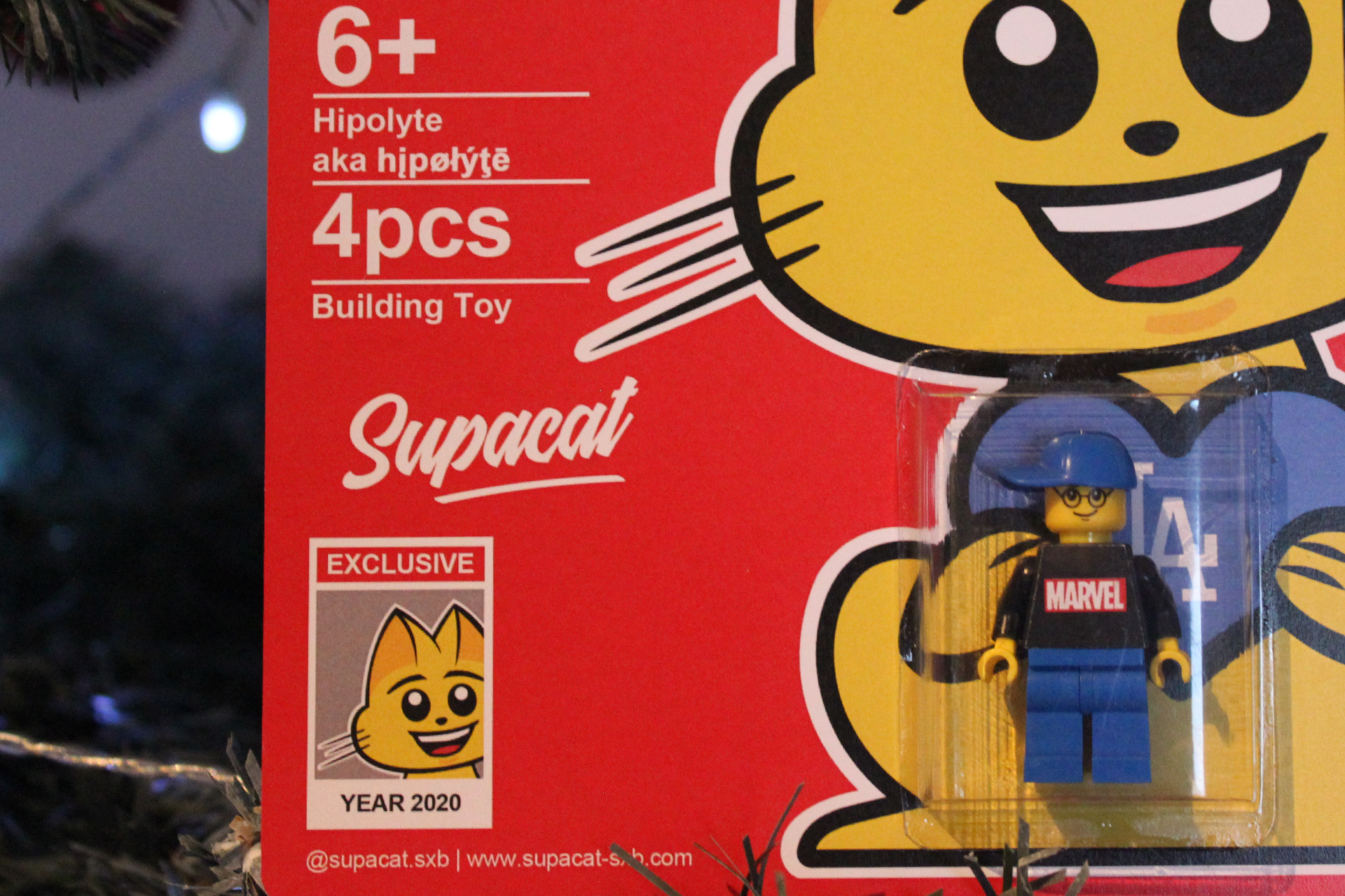 Supacat Street Art Strasbourg - Supacat Lego Figurines RCS