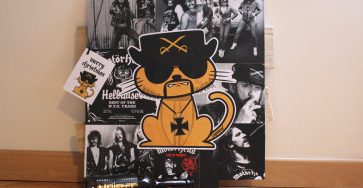 Supacat Street Art Strasbourg - Tableau Lemmy Kilmister, the Lemmy Cat