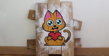 Supacat Street Art Strasbourg - Tableau Always Love #8