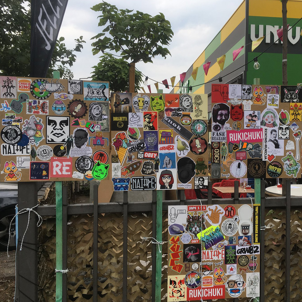 Festival Rekonstrukcija 2019, festival street-art à Belgrade - Supacat Street Art