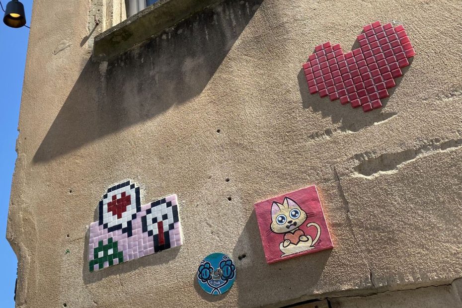 Sticker Supacat Always Love - Supacat Street Art Strasbourg