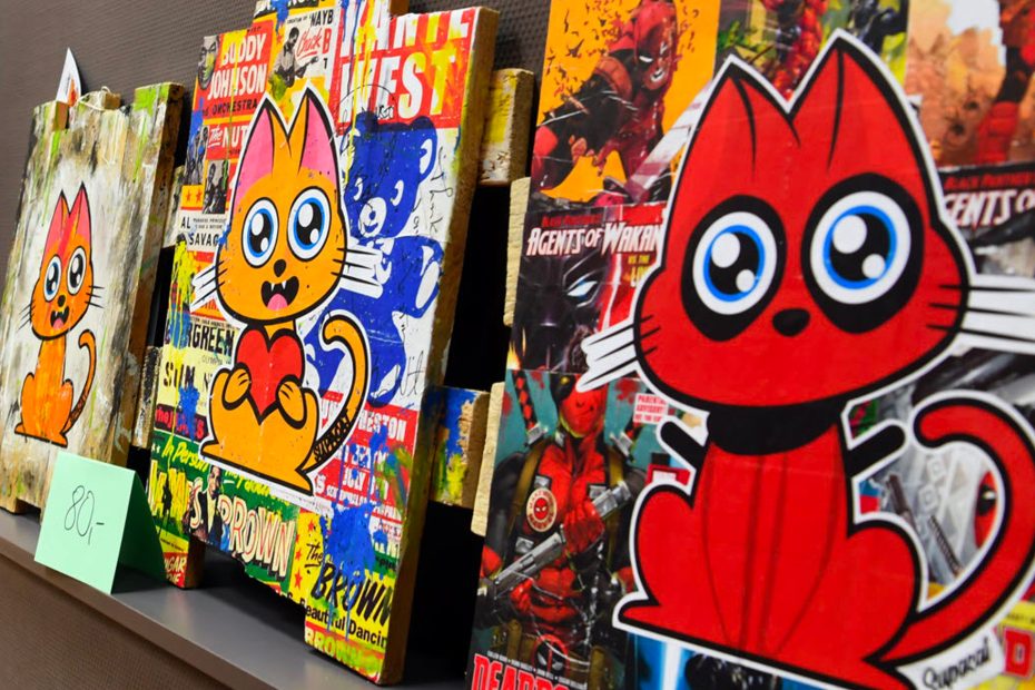 Pour leurs dix ans, les Chats’sociés appellent à l’aide - Supacat Street Art Strasbourg