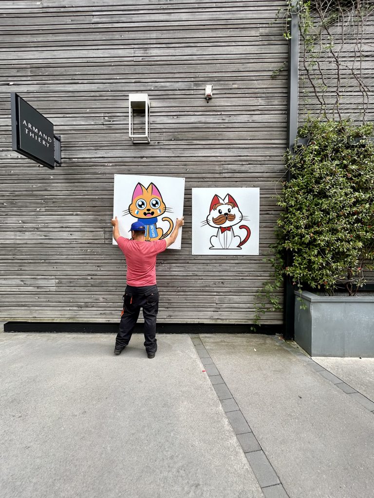 Exposition de Supacat Street Art à Shopping Promenade - Supacat Street Art Strasbourg