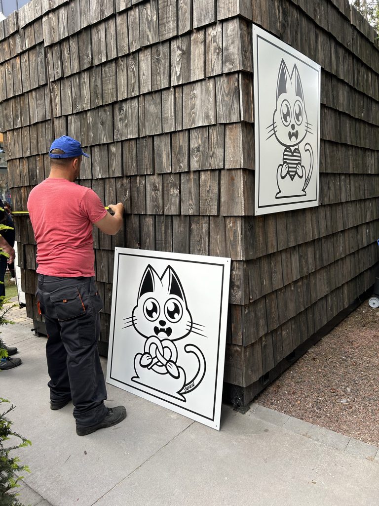 Exposition de Supacat Street Art à Shopping Promenade - Supacat Street Art Strasbourg
