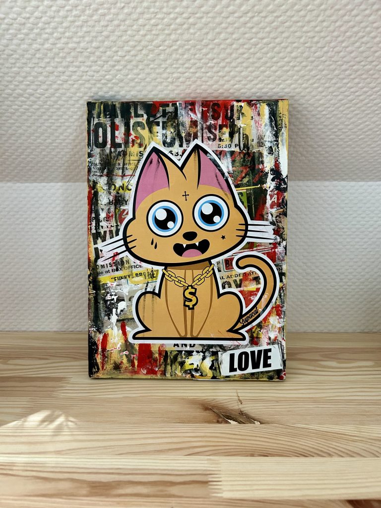 Supacat Supa Gemini #6 - Face 1 - Supacat Street Art Strasbourg