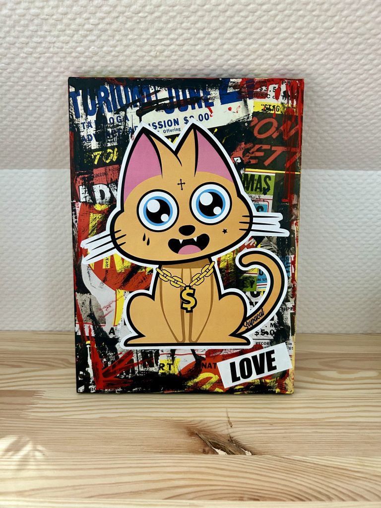 Supacat Supa Gemini #8 - Face 1 - Supacat Street Art Strasbourg