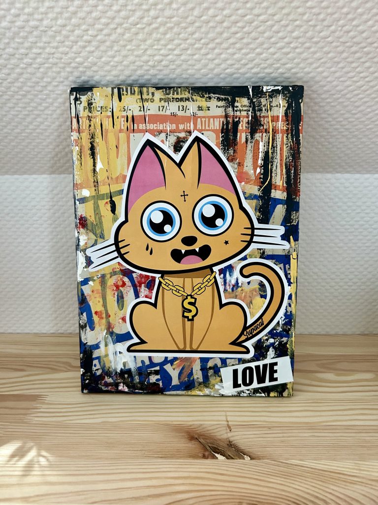 Supacat Supa Gemini #9 - Face 1 - Supacat Street Art Strasbourg