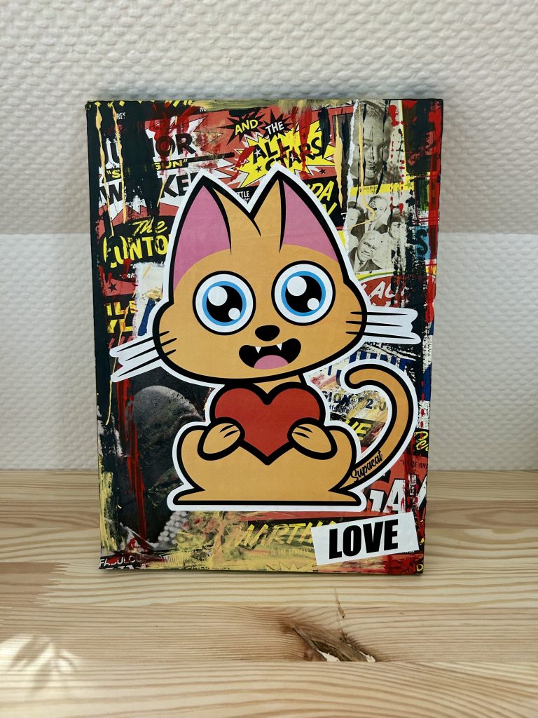 Supacat Supa Gemini #9 - Face 2 - Supacat Street Art Strasbourg