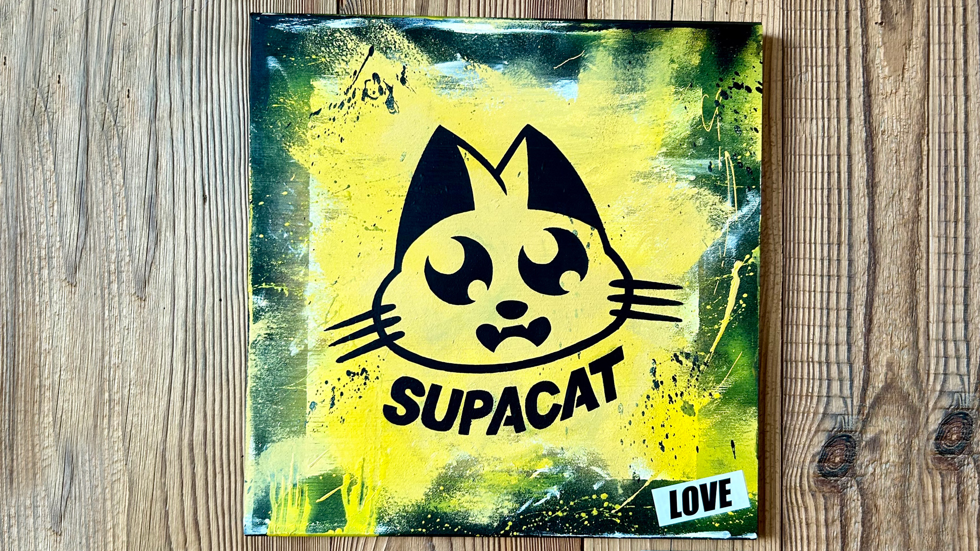 Exposition Supacat Street Art au Bar le Cul Terreux à Strasbourg - Supacat Street Art