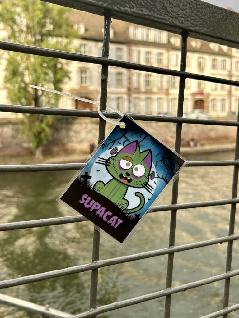 Cartes Supacat Supa Halloween - Supacat Street Art Strasbourg