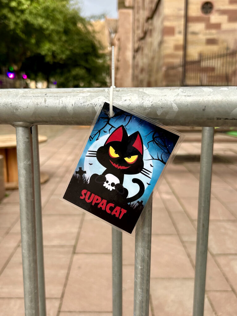 Cartes Supacat Supa Halloween - Supacat Street Art Strasbourg