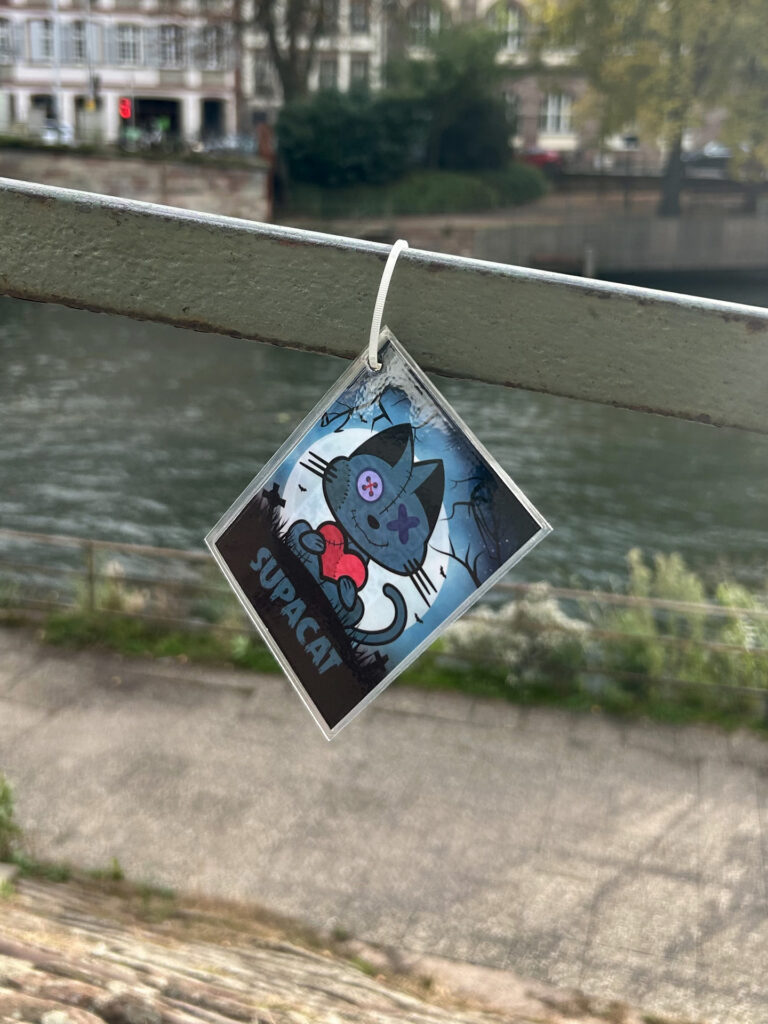 Cartes Supacat Supa Halloween - Supacat Street Art Strasbourg