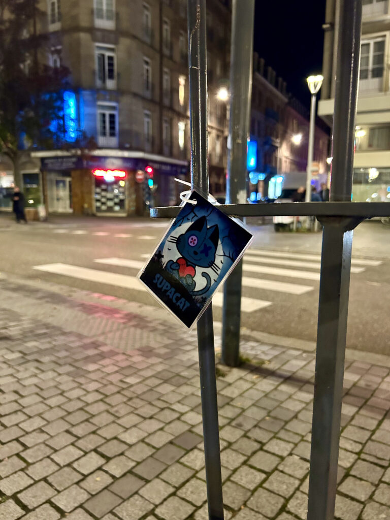 Cartes Supacat Supa Halloween - Supacat Street Art Strasbourg